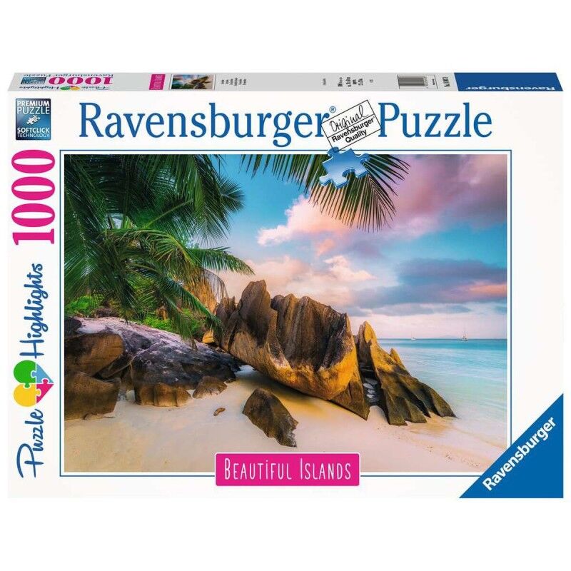 Ravensburger|Puzzle Ravensburger 169078 Seychelles 1000 Peças Ravensburger|Puzzle Ravensburger 169078 Seychelles 1000 Peças