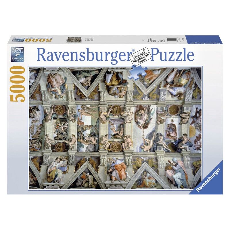 Ravensburger|Puzzle Ravensburger 17429 The Sistine Chapel - Michelangelo 5000 Peças
