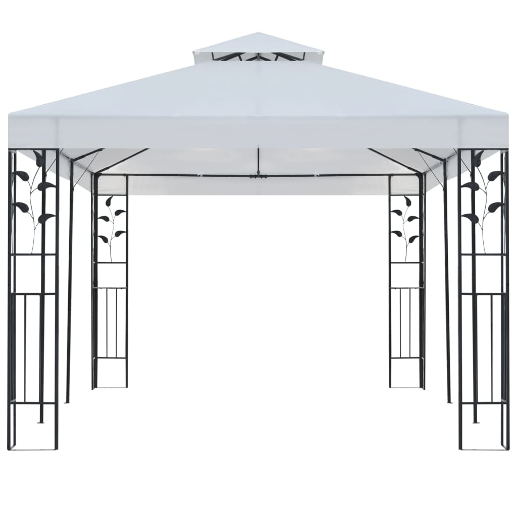 vidaXL Gazebo 3x6 m branco