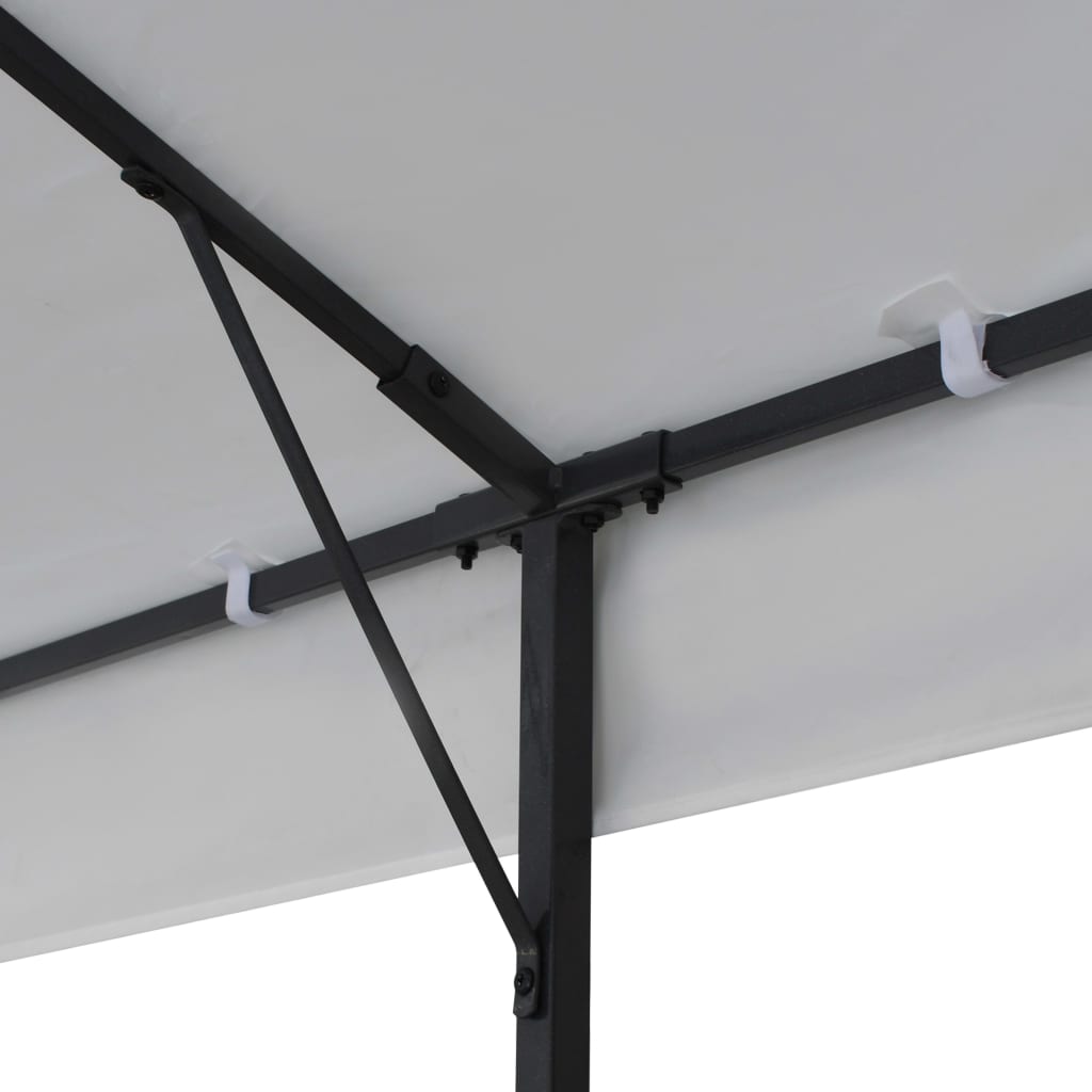 vidaXL Gazebo 3x6 m branco