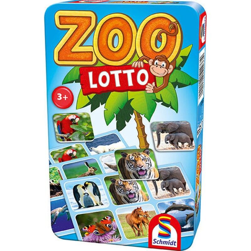 Schmidt Spiele|Jogo de Mesa Schmidt Spiele Zoo Lotto animais Schmidt Spiele|Jogo de Mesa Schmidt Spiele Zoo Lotto animais