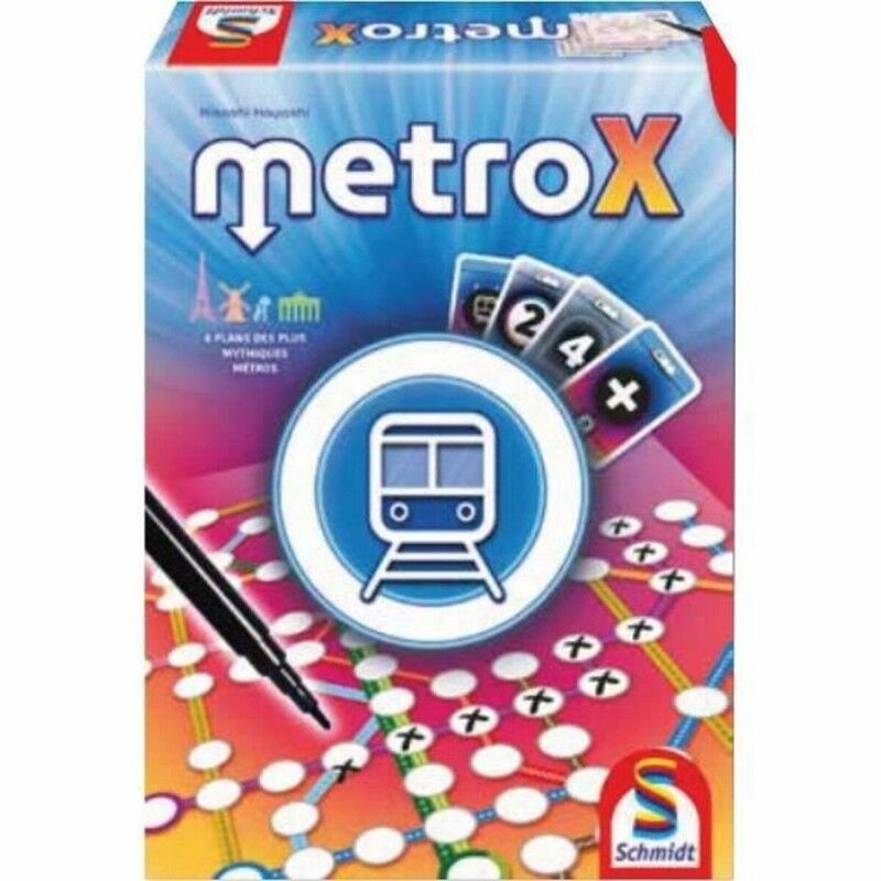 Schmidt Spiele|Jogo de Mesa Schmidt Spiele Metro X  