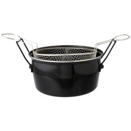 Baumalu|Fritadeira Baumalu Preto Ø 28 cm
