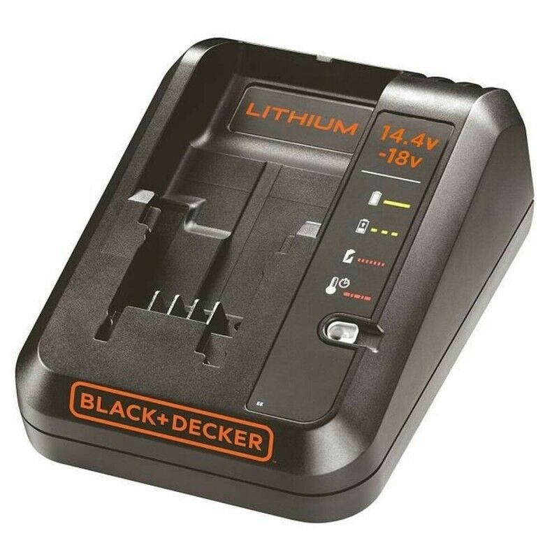 Black & Decker|Carregador de bateria Black & Decker BDC1A-QW 1 Ah Black & Decker|Carregador de bateria Black & Decker BDC1A-QW 1 Ah