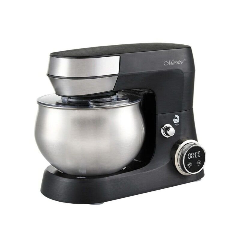 Feel Maestro|Robot de Cozinha Feel Maestro MR-558 Preto Prateado 5 L Feel Maestro|Robot de Cozinha Feel Maestro MR-558 Preto Prateado 5 L