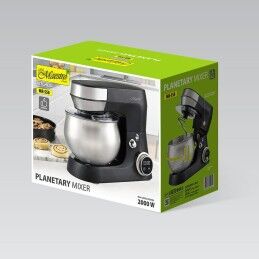 Feel Maestro|Robot de Cozinha Feel Maestro MR-558 Preto Prateado 5 L