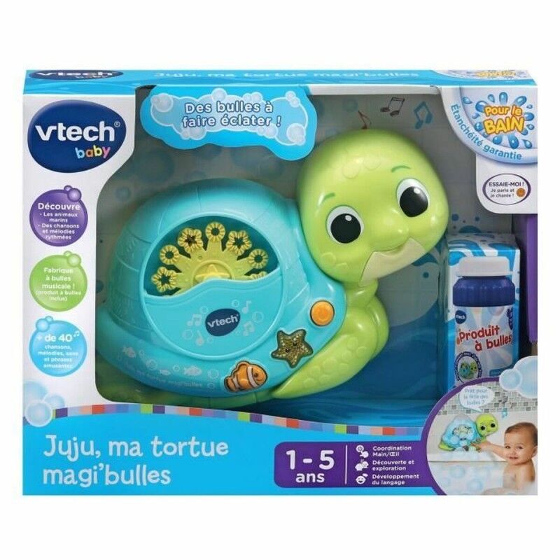 Vtech Baby|Brinquedos Para o Banho Vtech Baby Juju ma tortue magi bulles