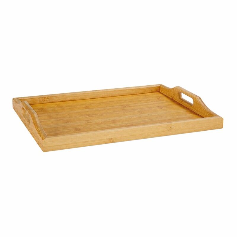 Andrea House|Bandeja de pequeno-almoço Andrea House ms22200 Com pegas Bambu 43 x 31 x 5 cm