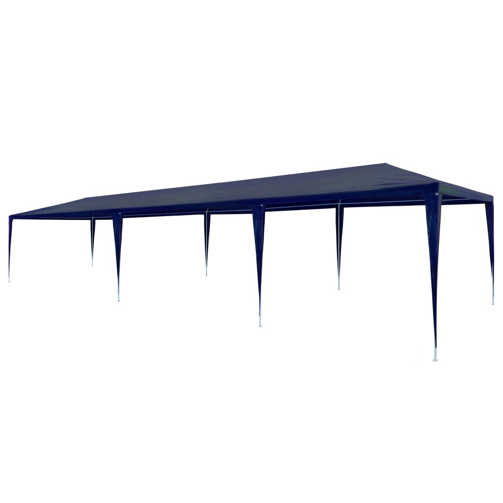 vidaXL Tenda para festas 3x9 m PE azul