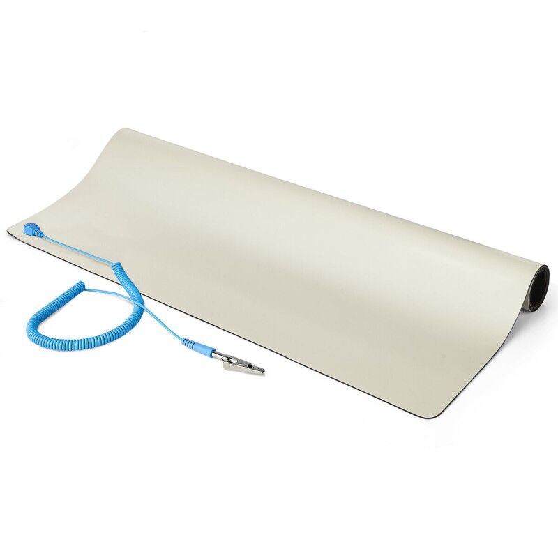 Startech|Tapete de Rato Startech LG-ANTI-STATIC-MAT 60 x 120 cm Bege Startech|Tapete de Rato Startech LG-ANTI-STATIC-MAT 60 x 120 cm Bege