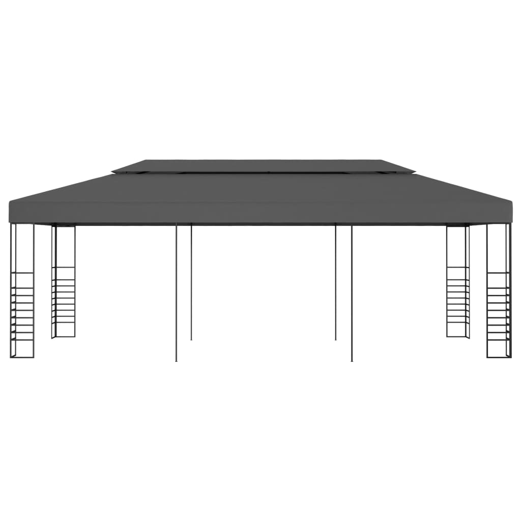 vidaXL Gazebo/tenda 3x6 m antracite