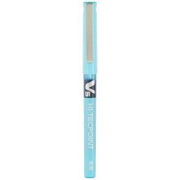 Pilot|Esferográfica de tinta líquida Pilot V-5 Hi-Tecpoint Azul Claro 0,3 mm (12 Unidades)