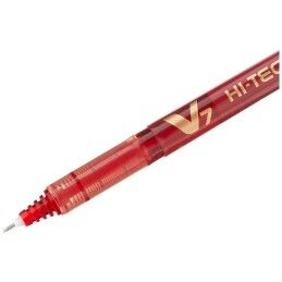 Pilot|Esferográfica de tinta líquida Pilot V7 Hi-Tecpoint Vermelho 0,5 mm (12 Unidades)