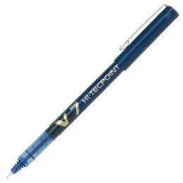 Pilot|Esferográfica de tinta líquida Pilot V-7 Hi-Tecpoint Azul 0,5 mm (12 Unidades)
