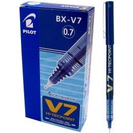 Pilot|Esferográfica de tinta líquida Pilot V-7 Hi-Tecpoint Azul 0,5 mm (12 Unidades)