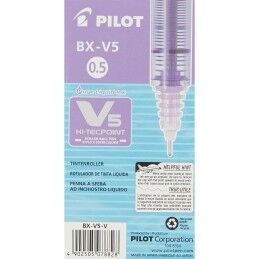 Pilot|Esferográfica de tinta líquida Pilot V-5 Hi-Tecpoint Violeta 0,3 mm (12 Unidades)