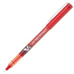 Pilot|Esferográfica de tinta líquida Pilot V-5 Hi-Tecpoint Vermelho 0,3 mm (12 Unidades)