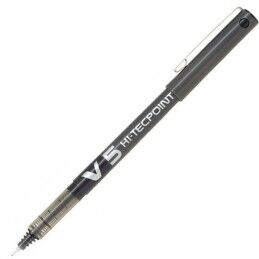 Pilot|Esferográfica de tinta líquida Pilot V-5 Hi-Tecpoint Preto 0,3 mm (12 Unidades)