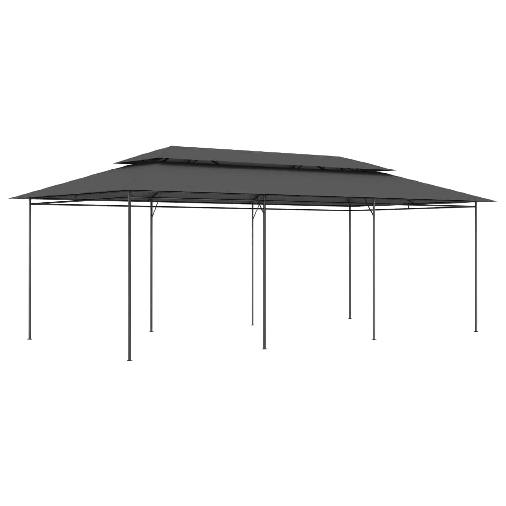 vidaXL Gazebo 600x298x270 cm antracite