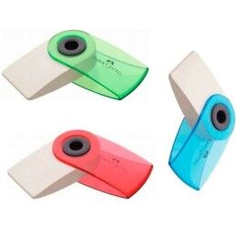 Faber-Castell|Borracha Faber-Castell Sleeve Mini (24 Unidades)