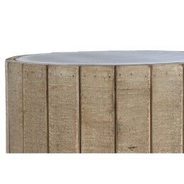 Home ESPRIT|Mesa de apoio Home ESPRIT Natural Abeto Madeira MDF 36 x 36 x 45 cm