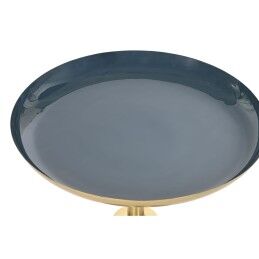 Home ESPRIT|Conjunto de 2 mesas Home ESPRIT Azul Dourado 40,5 x 40,5 x 48 cm