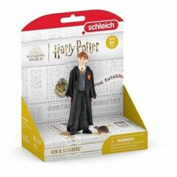Schleich|Figuras de Ação Schleich Ron Weasley & Scabbers Moderno
