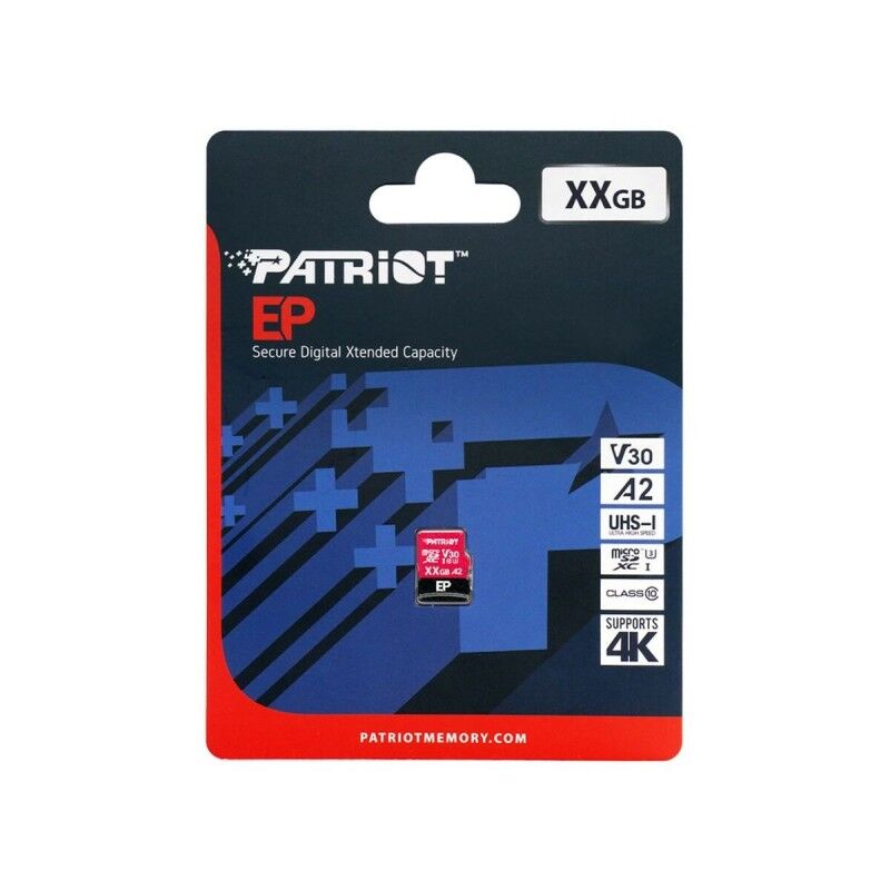 Patriot Memory|Cartão de Memória Micro SD com Adaptador Patriot Memory PEF512GEP32MCX 512 GB Patriot Memory|Cartão de Memória Micro SD com Adaptador Patriot Memory PEF512GEP32MCX 512 GB