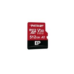 Patriot Memory|Cartão de Memória Micro SD com Adaptador Patriot Memory PEF512GEP32MCX 512 GB