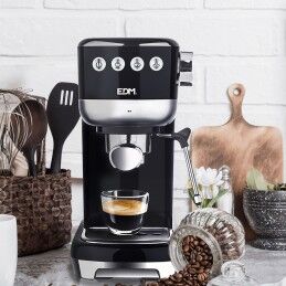 EDM Product|Máquina de Café Expresso Manual EDM 07707 Preto 2 Kopjes 1,3 L
