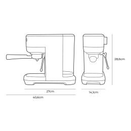 EDM Product|Máquina de Café Expresso Manual EDM 07707 Preto 2 Kopjes 1,3 L