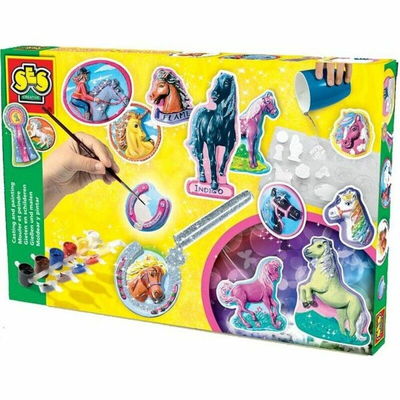 SES Creative|Set de Plasticina SES Creative Molding and painting - Fantasy horses SES Creative|Set de Plasticina SES Creative Molding and painting - Fantasy horses