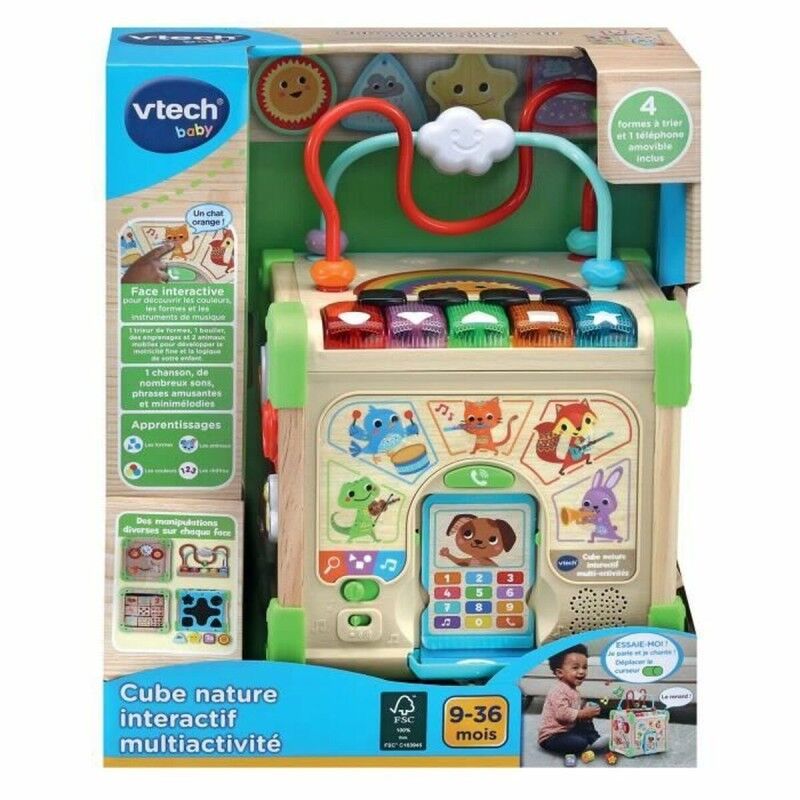 Vtech Baby|Centro de atividades Vtech Baby 80-617105 Castanho Multicolor Vtech Baby|Centro de atividades Vtech Baby 80-617105 Castanho Multicolor