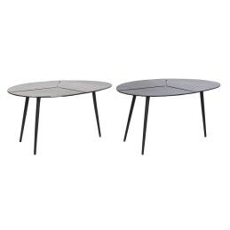 DKD Home Decor|Mesa de apoio DKD Home Decor Cinzento Cristal Magnésio 96 x 52 x 62 cm