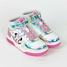 Minnie Mouse|Sapatilhas de Desporto Infantis Minnie Mouse Prateado