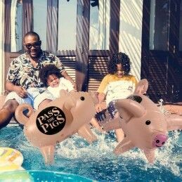 Winning Moves|Insuflável Winning Moves Jeu de Cochons Geants (FR)