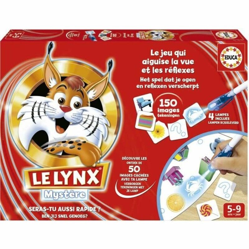 Educa|Jogo de Mesa Educa Le Lynx: Mystére (FR) Educa|Jogo de Mesa Educa Le Lynx: Mystére (FR)