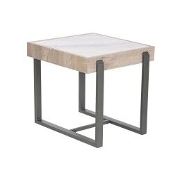 Gift Decor|Mesa Hall de Entrada Cinzento Madrepérola Aglomerado 30,5 x 78 x 90,5 cm