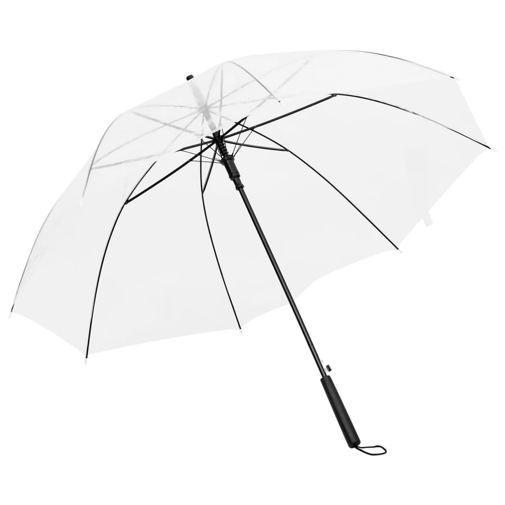 vidaXL Guarda-chuva transparente 100 cm