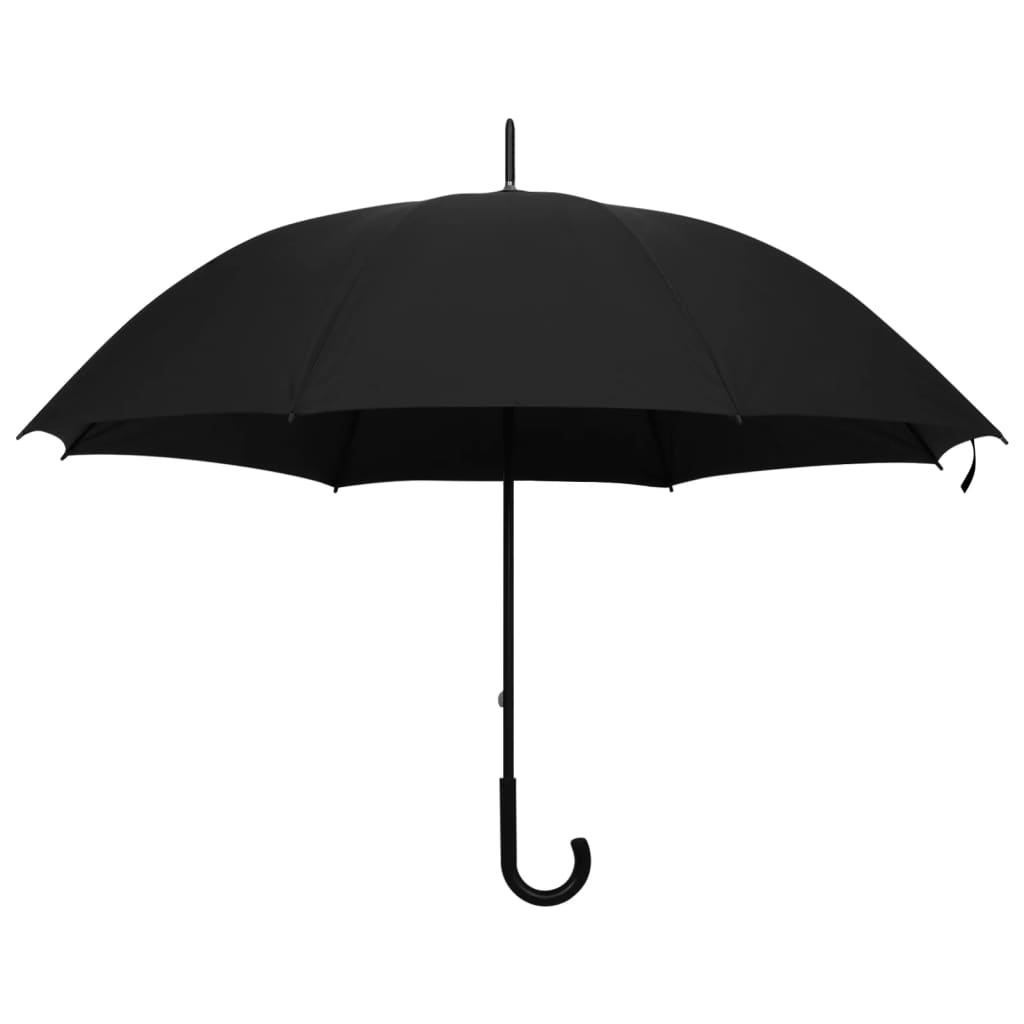 vidaXL Guarda-chuva 130 cm preto