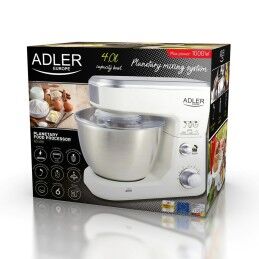 Adler|Robot de Cozinha Adler AD 4216 Branco Preto 500 W 4 L