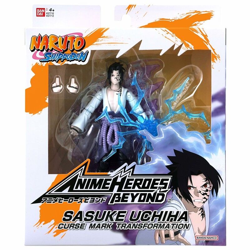 Naruto|Figuras de Ação Naruto Shippuden Bandai Anime Heroes Beyond: Sasuke Uchiha 17 cm Naruto|Figuras de Ação Naruto Shippuden Bandai Anime Heroes Beyond: Sasuke Uchiha 17 cm