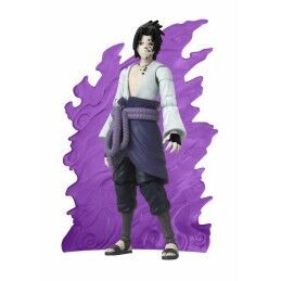 Naruto|Figuras de Ação Naruto Shippuden Bandai Anime Heroes Beyond: Sasuke Uchiha 17 cm