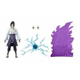 Naruto|Figuras de Ação Naruto Shippuden Bandai Anime Heroes Beyond: Sasuke Uchiha 17 cm