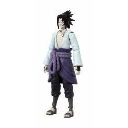 Naruto|Figuras de Ação Naruto Shippuden Bandai Anime Heroes Beyond: Sasuke Uchiha 17 cm