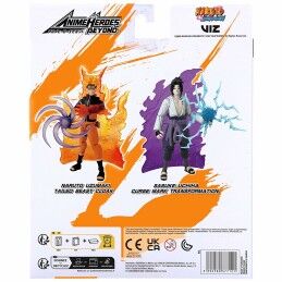 Naruto|Figuras de Ação Naruto Shippuden Bandai Anime Heroes Beyond: Sasuke Uchiha 17 cm