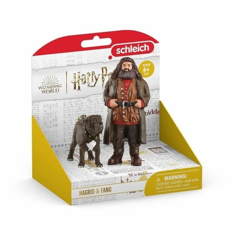 Harry Potter|Conjunto de Figuras Harry Potter Hagrid & Fang