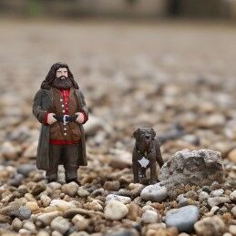 Harry Potter|Conjunto de Figuras Harry Potter Hagrid & Fang