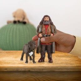 Harry Potter|Conjunto de Figuras Harry Potter Hagrid & Fang