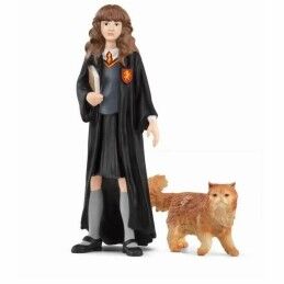 Harry Potter|Conjunto de Figuras Harry Potter Hermione & Crookshanks